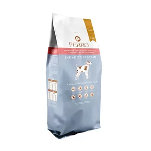 Perro Indyk z batatami dla dorosłych psów średnich i dużych ras - 3kg - Sucha karma dla psów - miniaturka - grafika 1