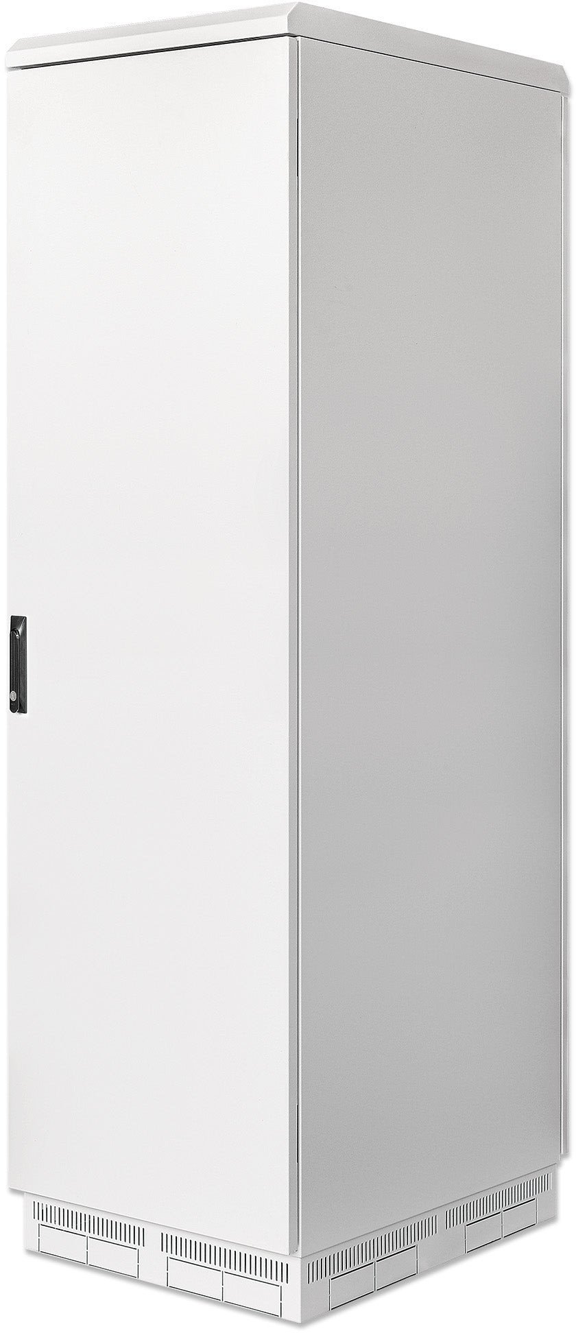 INTELLINET IP55 48,26cm 19Zoll Netzwerkschrank mit integrierten L�ftern 42HE 800mm tief staub- und wasserdicht montiert grau RAL7035 716147