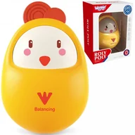 Zabawki sensoryczne - KURCZAK Z MELODYJKAMI WAŃKA WSTAŃKA - miniaturka - grafika 1