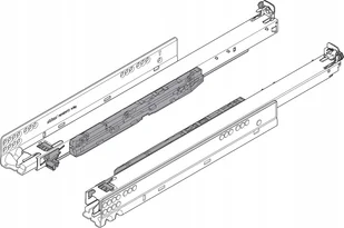 Blum 766H6500S Movento 60 kg., Nl 650 mm., z Blumotion S w opakowaniu 4/0 - Zawiasy, okucia i inne akcesoria - miniaturka - grafika 1