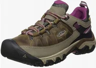 Buty trekkingowe męskie - Skórzane Niskie Sznurowane Buty Trekkingowe Trekkingi Targhee 3 Keen 38.5 - miniaturka - grafika 1