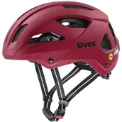 Kaski rowerowe - Kask rowerowy Uvex City Stride MIPS 03 ruby red matt - miniaturka - grafika 1