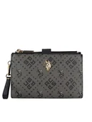 Portfele - U.S. Polo Assn. Duży Portfel Damski BIUXT6224WVP Czarny - miniaturka - grafika 1