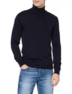 Swetry męskie - Lacoste sweter męski, morski, L - miniaturka - grafika 1