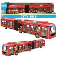 Samochody i pojazdy dla dzieci - Autobus przegubowy miejski MIX Maksik - miniaturka - grafika 1