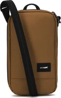 Torebki damskie - Pacsafe RFIDsafe Tech crossbody Tan - miniaturka - grafika 1
