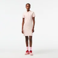 Sukienki - Damska Sukienka LACOSTE DRESSES EF5473.ADY – Różowy - miniaturka - grafika 1