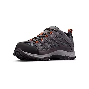Columbia Męskie buty trekkingowe Crestwood Waterproof, Graphite/Dark Adobe, 43 EU - Buty trekkingowe męskie - miniaturka - grafika 1