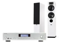 Zestawy stereo - Rotel A12 MkII (srebrny) + Tesi 5 (biały) - miniaturka - grafika 1