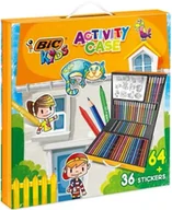 Przybory szkolne - Zestaw Kids Activity Case + Stickers 64+36szt BIC - miniaturka - grafika 1