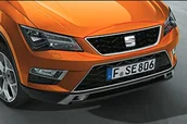 Atrapy i grille samochodowe - Seat Listwa ozdobna grill przedni Ateca 2017> - 575071005 - miniaturka - grafika 1