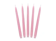 Urodziny dla dorosłych - PartyDeco Świeczka "Classic Pastel 24 cm", różowa jasna, 10 szt SKMAT-081 - miniaturka - grafika 1