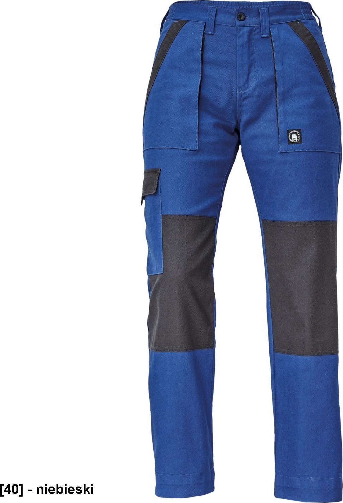 CERVA MAX NEO LADY - spodnie - niebieski 34