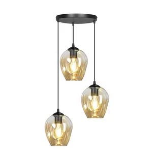 Emibig ISTAR 3 BL PREMIUM MIODOWY 681/3PREM lampa wisząca 3x40W/E27 IP20 681/3PREM - Lampy sufitowe - miniaturka - grafika 1