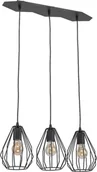 Lampy sufitowe - TK Lighting Brylant lampa wisząca 3-punktowa czarna 2259 TK2259 - miniaturka - grafika 1