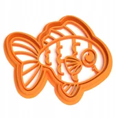 Formy do ciast - Foremka ciastek Złota Rybka Ryba Morze Wykrawacz - miniaturka - grafika 1