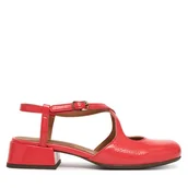 Czółenka - Czółenka Fly London Carkfly P145481 Czerwony - miniaturka - grafika 1