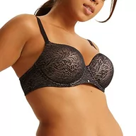 Biustonosze - Bestform - Just ME koronkowy biustonosz z fiszbinami, czarny, 85E - miniaturka - grafika 1