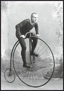 Plakat Bicykl - Obrazy i zdjęcia na płótnie Plakat Bicykl - Obrazy i zdjęcia na płótnie - miniaturka - grafika 1