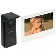 Wideodomofony - ZESTAW WIDEODOMOFONOWY DS-KIS213 Hikvision - miniaturka - grafika 1