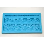 Decoupage - FORMA Foremka SILIKONOWA sznury, taśmy plecione - miniaturka - grafika 1