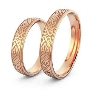 Obrączki ślubne grawerowane - Au-1205 - Obrączki ślubne - miniaturka - grafika 4