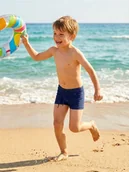 Kąpielówki dla chłopców - Sinsay - Kąpielówki z motywem surferskim - granatowy - miniaturka - grafika 1