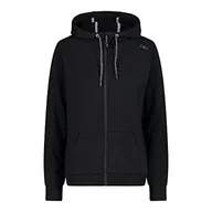 Kurtki damskie - CMP Stretch Fleece Sweatshirt with Hood Fleece Damska kurtka - miniaturka - grafika 1