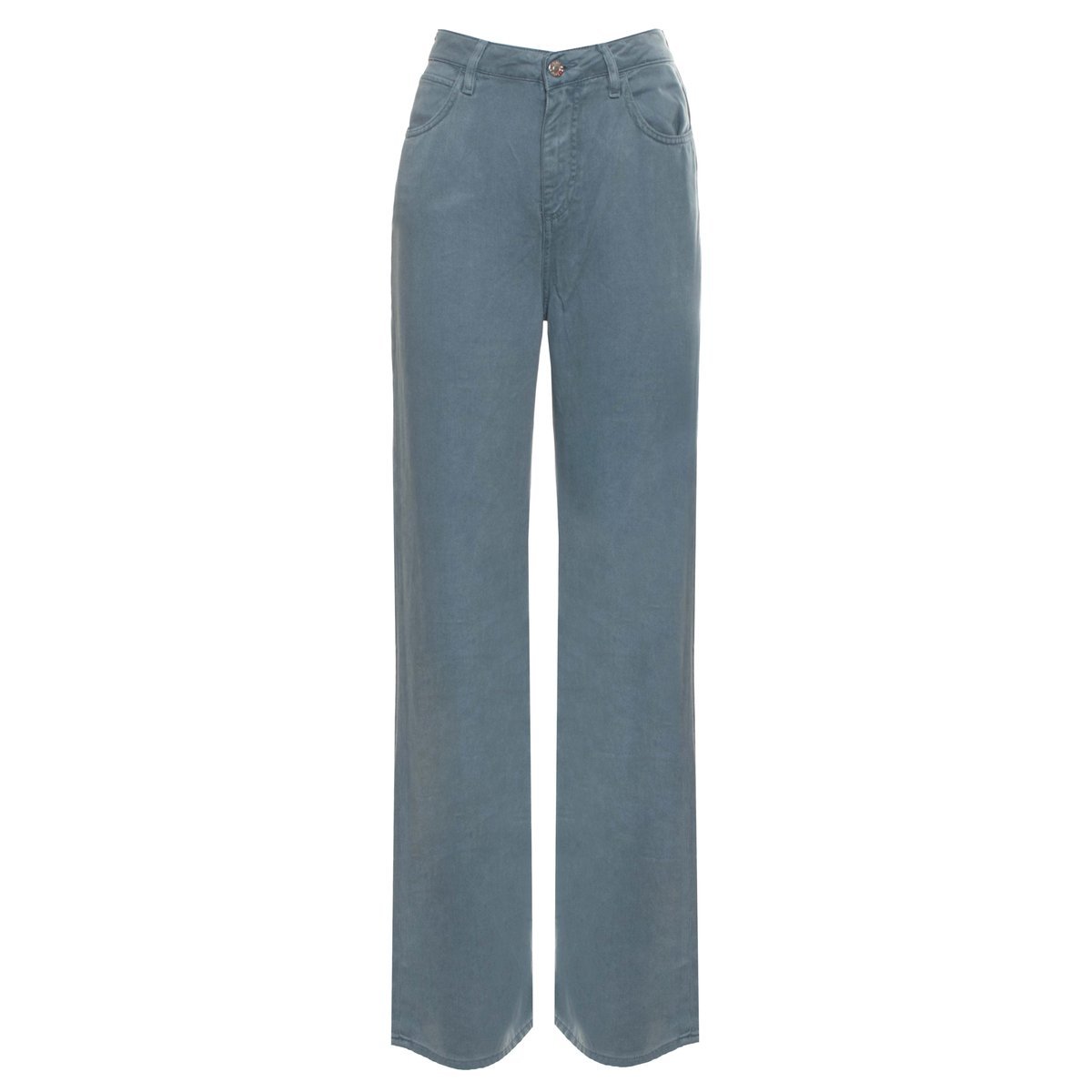GUESS SPODNIE DAMSKIE NIEBIESKIE PROSTE DŁUGIE CASUAL 30/32 GGA