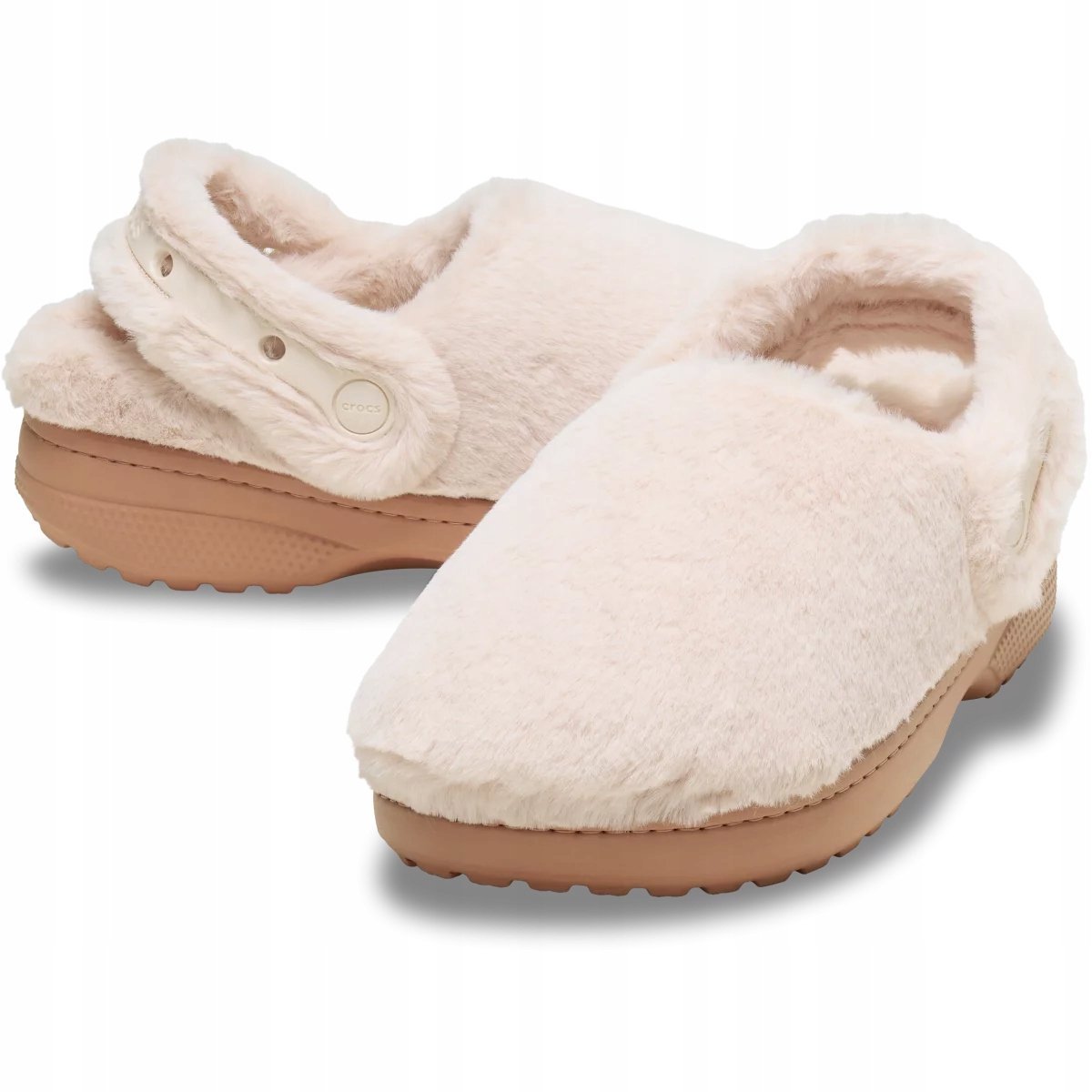Crocs Damskie Ciepłe Kapcie Domowe Classic Unfurgettable 211116 Clog 38-39