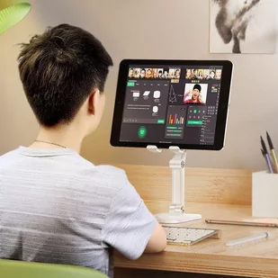 Teleskopowy uchwyt podstawka pod telefon / tablet Z3 Szary - Akcesoria do tabletów i e-booków - miniaturka - grafika 7