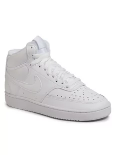 Nike Buty Court Vision Mid CD5436 100 Biały - Skarpetki dla dzieci - miniaturka - grafika 1