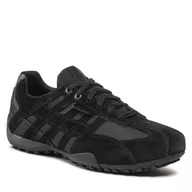 Półbuty męskie - Sneakersy Geox Uomo Snake U4207K 022EK C9270 Black/Anthracite - miniaturka - grafika 1