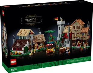 LEGO ICONS 10332 Średniowieczny plac miejski - Klocki - miniaturka - grafika 1