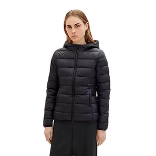 TOM TAILOR Denim Kurtka damska, 14482 – Deep Black, S - Kurtki damskie - miniaturka - grafika 1