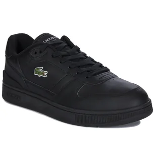 Lacoste Sneakersy męskie skórzane T-Clip Set 224 SMA BLK/BLK-44.5 - Sneakersy męskie - miniaturka - grafika 1