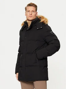 Guess Kurtka puchowa M4BL53 WG7X2 Czarny Regular Fit - Kurtki męskie - miniaturka - grafika 1