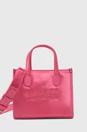 Torebki damskie - Guess torebka kolor różowy - miniaturka - grafika 1