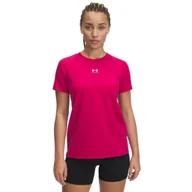 Koszulki sportowe damskie - Koszulka damska Under Armour Rival Core SS - miniaturka - grafika 1