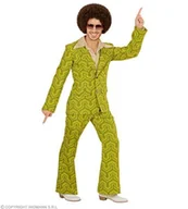 Stroje karnawałowe - Strój dla dorosłych, hippis lat 70, zielony, rozmiar XL - miniaturka - grafika 1