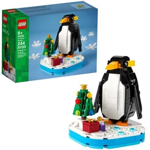 LEGO Świąteczny Pingwin 40498 - Klocki - miniaturka - grafika 1