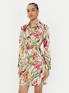 Sukienki - Marciano Guess Sukienka koszulowa 5RGK40 9917Z Kolorowy Regular Fit - miniaturka - grafika 1