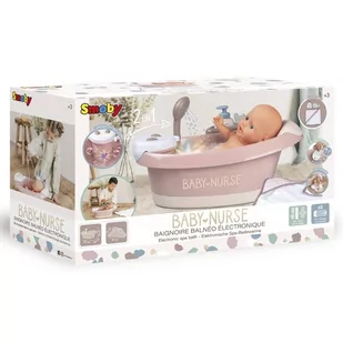 Smoby Baby Nurse Wanienka z hydromasażem i światłem 220368 - Akcesoria dla lalek - miniaturka - grafika 16