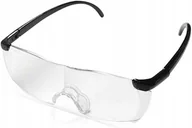 Mikroskopy i lupy - Okulary powiększające lupa 160% do czytania AURIOL FIOLETOWE - miniaturka - grafika 1