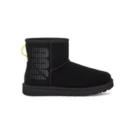 Półbuty damskie - CLASSIC MINI UGG SIDE LOGO - miniaturka - grafika 1