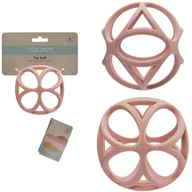 Gryzaki dla dzieci - Gryzak - piłeczka silikonowa Pink, Little Dutch - miniaturka - grafika 1