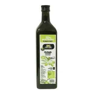 MIX BRANDS OLIWA Z OLIWEK EXTRA VIRGIN BIG NATURE 1 L ZIMNOTŁOCZONA 05D3-124E4 - Oliwa - miniaturka - grafika 1