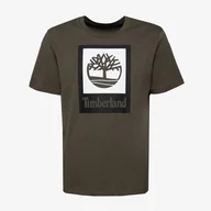 Koszulki męskie - TIMBERLAND T-SHIRT STACK LOGO COLORED SHORT TEE - Timberland - miniaturka - grafika 1