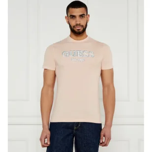 GUESS T-shirt Slim Fit - Koszulki męskie - miniaturka - grafika 1