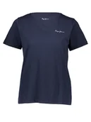 Koszulki i topy damskie - Pepe Jeans Koszulka w kolorze granatowym - miniaturka - grafika 1